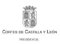 Logotipo de Presidencia de las Cortes de Castilla y León